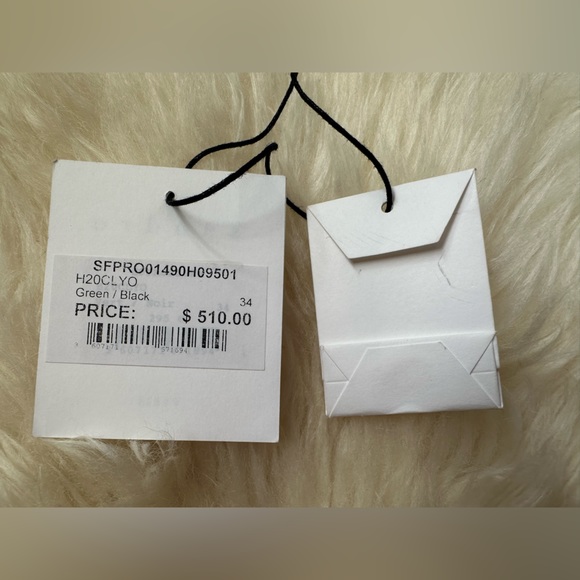 Sandro green wool dress - Picture 8 of 8